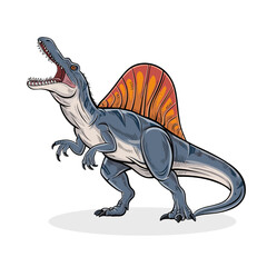 Fototapeta premium Spinosaurus Ferocious dinosaur illustration