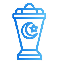 Arabic Gradient icon