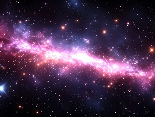 Fototapeta premium Cosmic nebula expanse