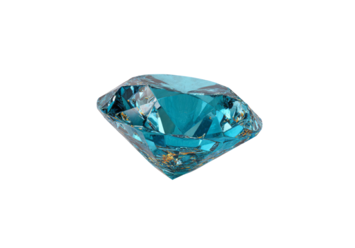 A Stunning and Radiant Gemstone Showcasing Brilliant Cut, Clarity, and Vivid Color for Luxury Jewelry, Design, and Symbolic Representation, On Transparent Background, Png