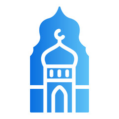 mosque Gradient icon