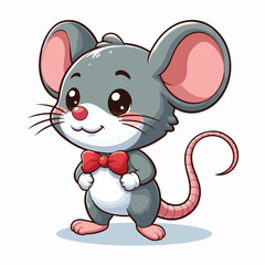 Vector Cartoon Mouse