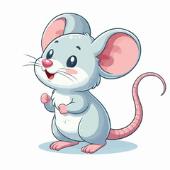 Vector Cartoon Mouse