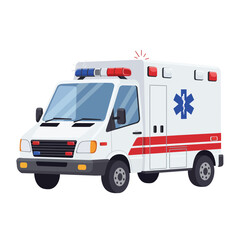 Ambulance Emergency Vehicle Illustration