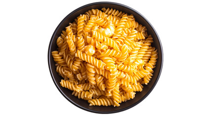 Rotini Pasta Bowl isolated on transparent background