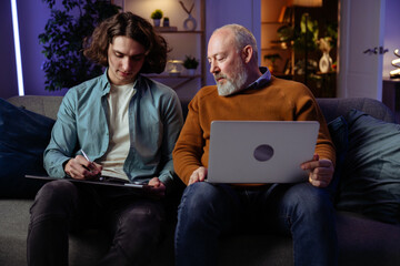 Intergenerational Knowledge Transfer Between Two Generations