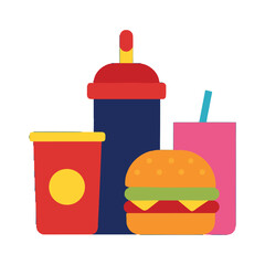 PrintHamburger vector icon set,burger sign and symbol,hamburgeron solid black and white color
