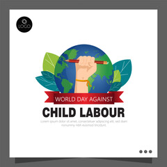 World Day Against Child Labour, observed annually on June 12th, aims to raise awareness about the global issue of child labour and promote efforts to eliminate it.