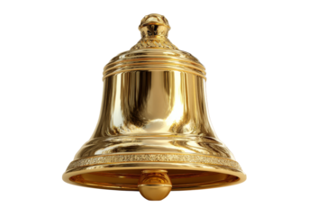 A Shiny and Elegant Symbol Representing Alerts, Reminders, and Important Updates in Digital Interfaces and User Experience Design, On Transparent Background, Png