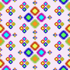 Abstract seamless pattern design vector