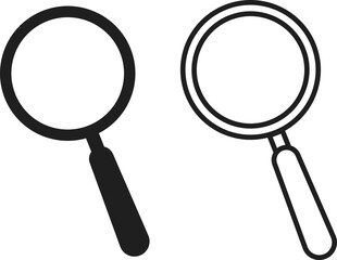 vector magnifying glass