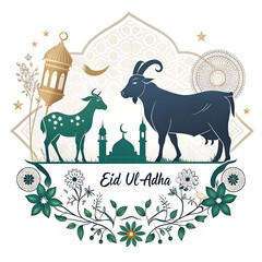Eid Ul Adha wish card
