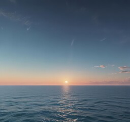 Deep sea to tranquil sky gradient  Soft, ethereal texture  , digital, design