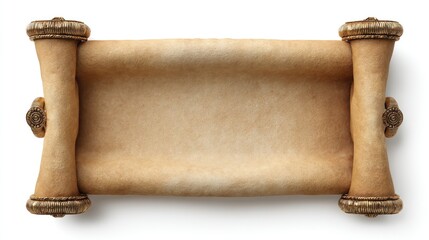 Empty ancient scroll (1)
