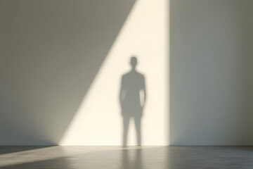 Obraz premium businessman standing in doorway