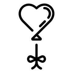 Love Balloon Icon