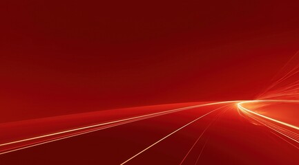 Abstract red light - trail pattern