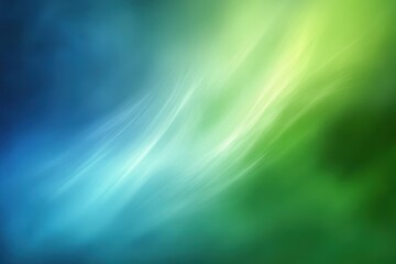 Obraz premium Vibrant blend of soft green and blue colors create a tranquil nature background for relaxation and inspiration, Beautiful blurry green and blue nature background