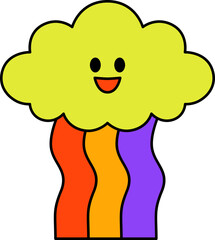 Retro Psychedelic Illustration