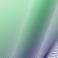 Blue green stripes line pattern abstract background