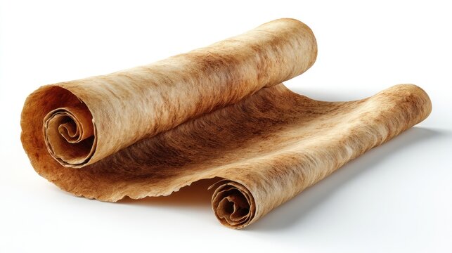 Aged scroll of parchment (2)