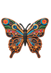 Ornate butterfly design (4)
