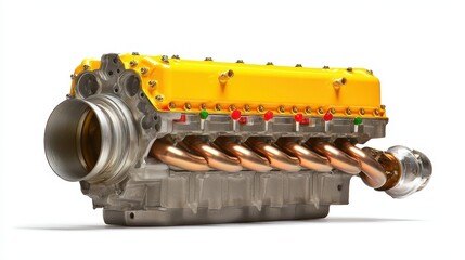 High-Performance Internal Combustion Engine Component. Generative AI