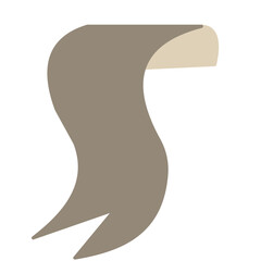 Hand Drawn Ribbon Strip