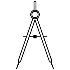 drawing compass and pencil