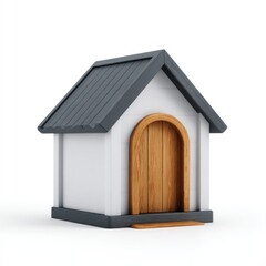 3D model of a small dog house