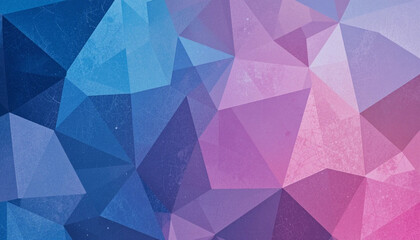 Obraz premium Abstract geometric triangle pattern vector with colorful mosaic polygon shapes