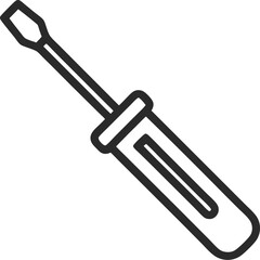 screwdriver icon vector