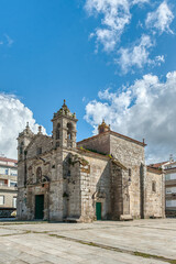 Fototapeta premium Baiona is a municipality within the metropolitan area of ​​Vigo and belongs to the province of Pontevedra, Galicia, Spain.