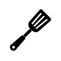 Spatula Icon Vector Flat and Clean Look Isolated