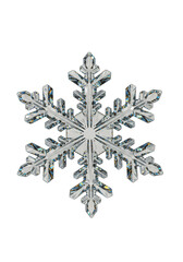 Detailed snowflake design