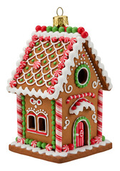 Gingerbread house ornament (1)