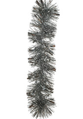 Gray fluffy decorative trim