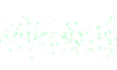 abstract green background with bubble