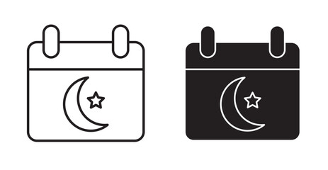 Islamic calendar icon