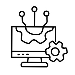 Network Technology Vector Icon