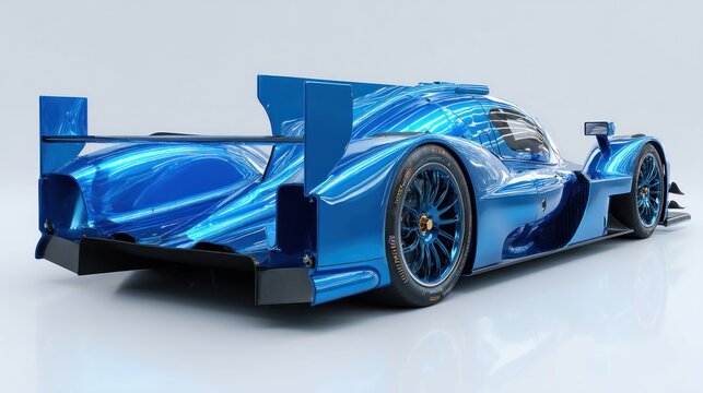High-performance racing car, sleek design
