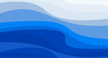 Abstract blue waves gradient background pattern, 
Modern dynamic curves lines vector for website banner, ads, social media, presentation design, business, corporate, festive, party