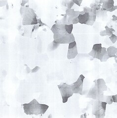 Soft abstract grayscale background with organic watercolor-like shapes. Ideal for minimalist designs, print backgrounds, web templates, or modern branding.