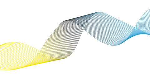 Glowing waveform frequency futuristic energy sound waves technology concept background. Abstract colorful wave line in vector business texture. Pattern line blend curve flow futuristic background.	