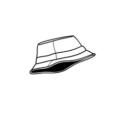 vector illustration of a hat