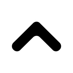 Up arrow vector icon set. scroll illustration sign collection. Direction symbol or logo.