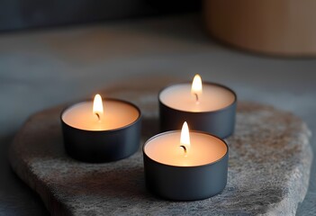 candles on the table