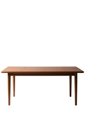 Rectangular wooden table, empty
