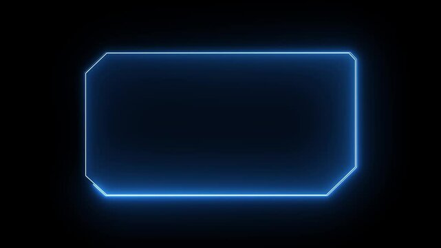 HUD, UI, GUI futuristic user interface screen animation. High tech screen for video game. Sci-fi concept design. Callouts title.