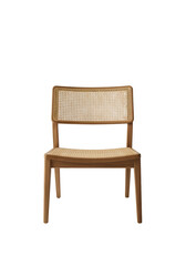 Simple wooden chair illustration